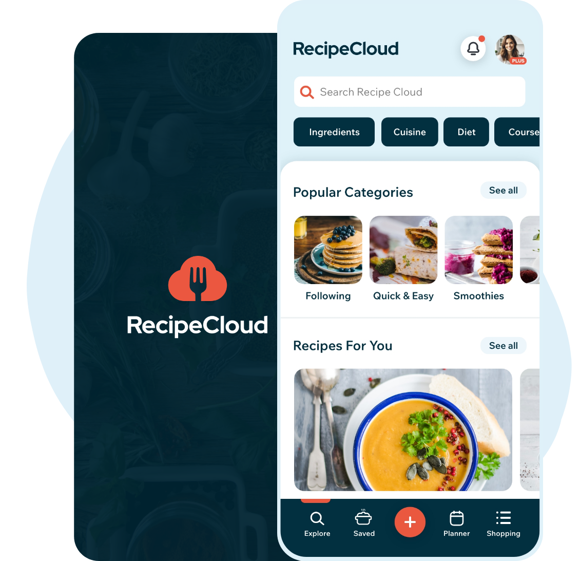 Recipe Cloud iOS App 4.0 Mock-up Recipe Cloud iOS App 4.0 Mock-up