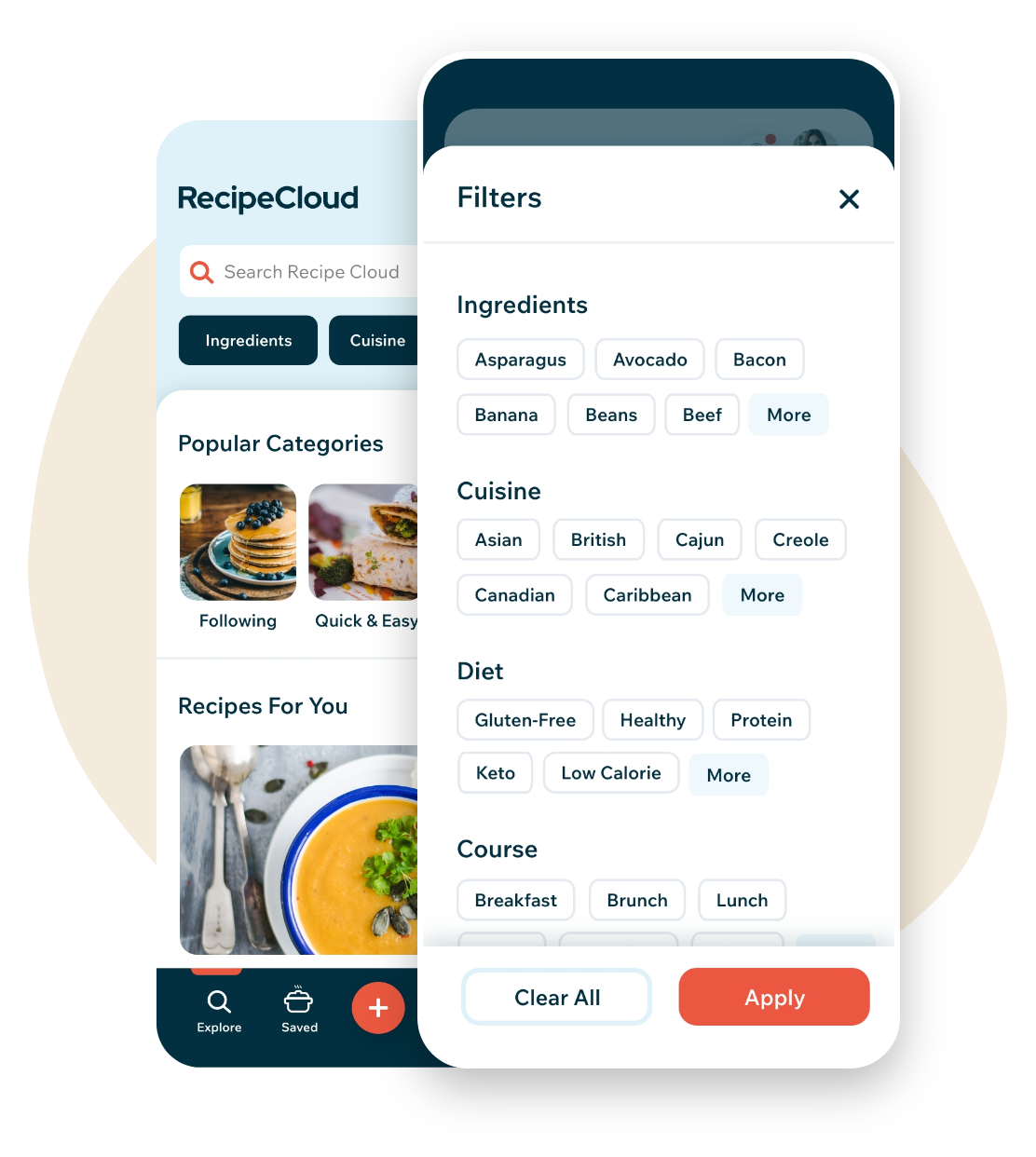 Recipe Cloud iOS App 4.0 Search and Filters Recipe Cloud iOS App 4.0 Search and Filters