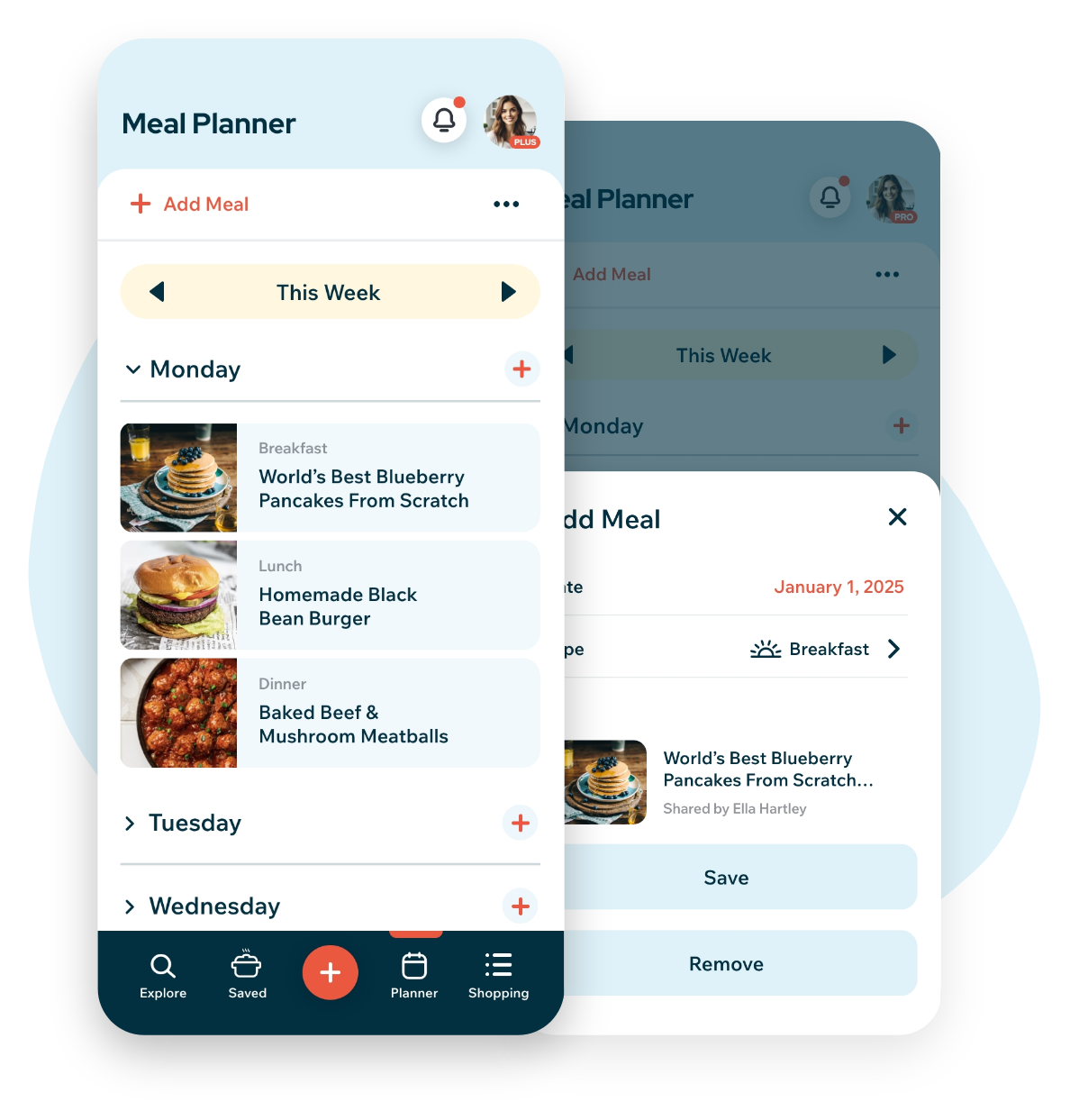 Recipe Cloud iOS App 4.0 Meal Planner Recipe Cloud iOS App 4.0 Meal Planner