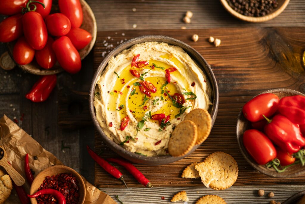 Loaded Hummus Dip