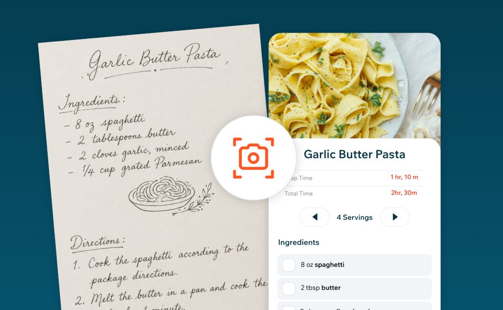 AI Recipe Scanner - Turn photos into digital recipes with Recipe Cloud